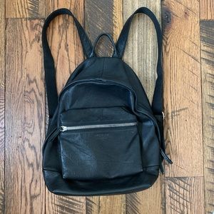 American Leather Co Black Backpack